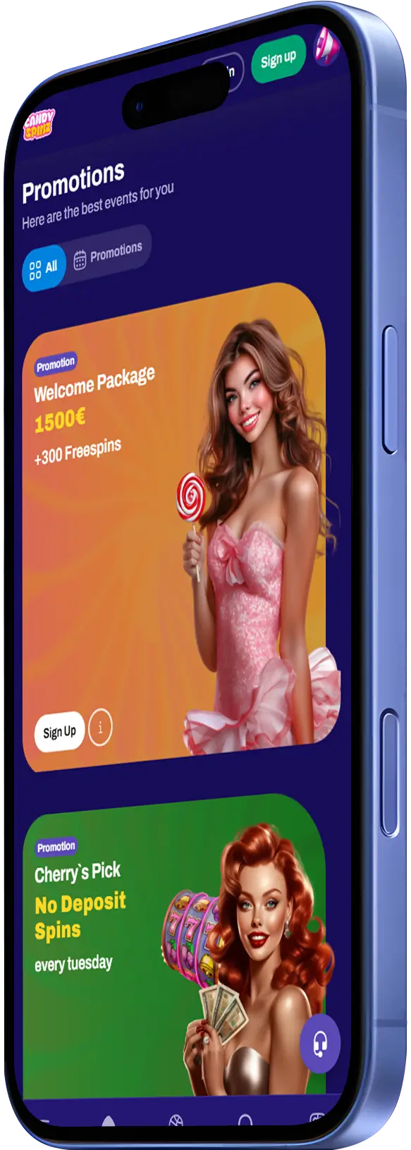 mobile app bonus code